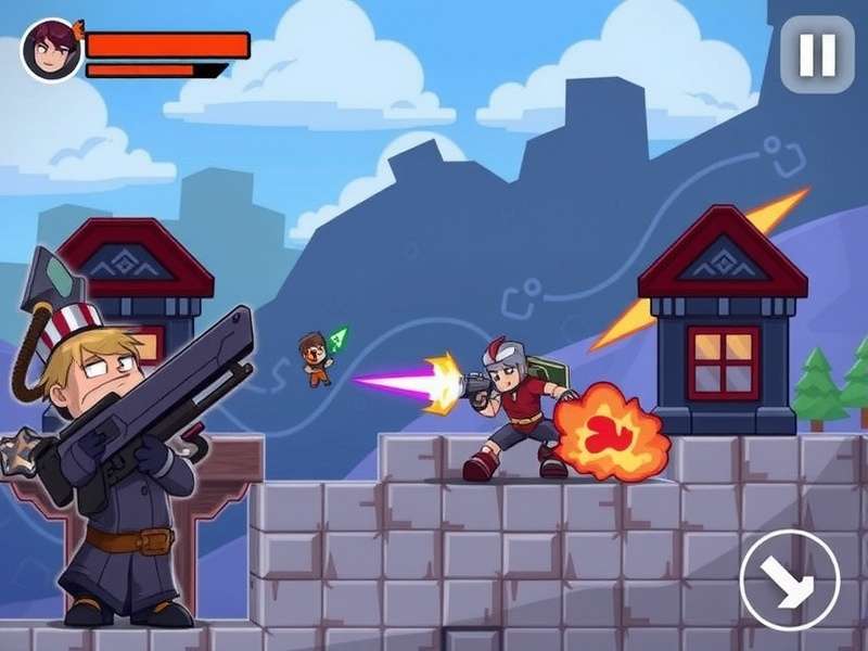 Pixel Combat Legendary Gameplay